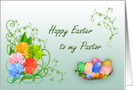 Happy Easter Pastor card