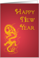 Happy New Year card