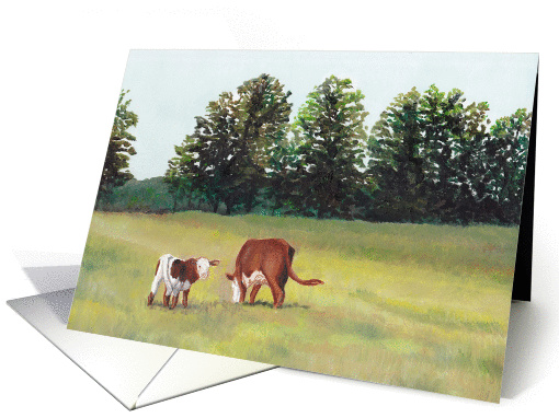 Peaceful Pasture Birthday card (1286090)
