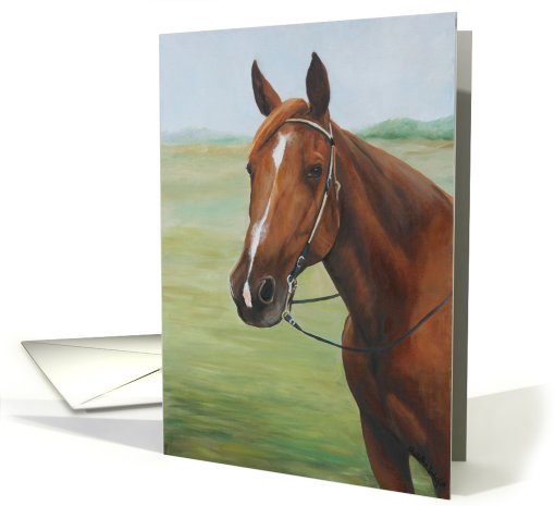 Quarter Horse Birthday card (544054)