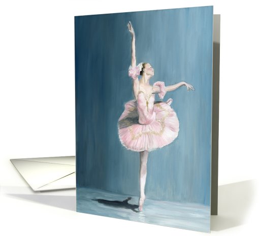 Ballerina Birthday card (785021)