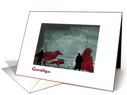 Goodbye card (395235)