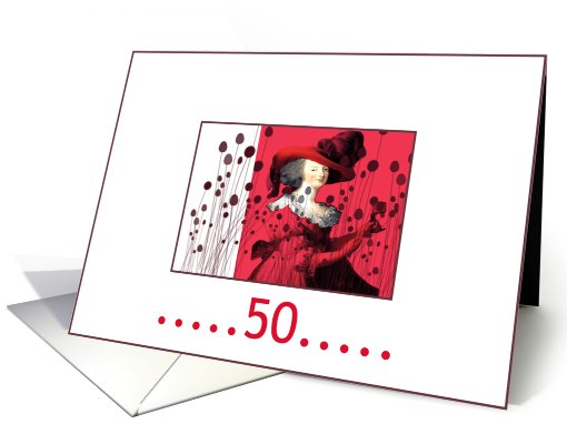 Birthday 50 card (400541)