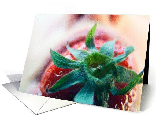 Summer Strawberry, photography card (588117)