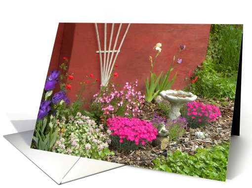 Gorgeous Perennial Garden card (647200)