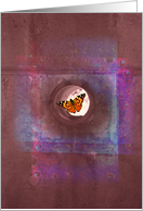 Butterfly Wall Abstract card