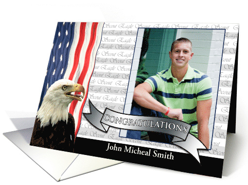 Eagle Scout Congratulations with Your Custom Photo card (1124216)