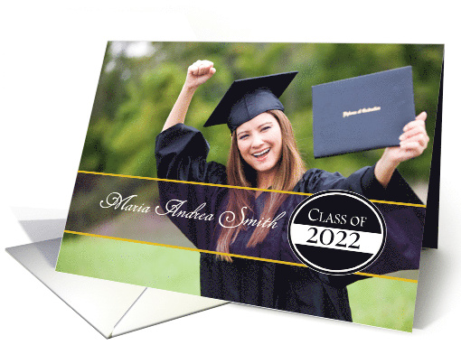 Graduate Announcement, 2022 Custom Photo card (1151002)