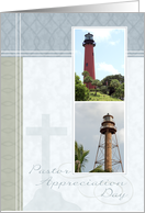 Pastor Appreciation Day with Lighthouse Photos card