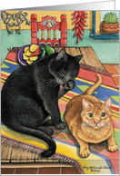 Cats On A Sarape Birthday EK #15 card