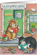 Cats College/School Beginning (Bud & Tony) card