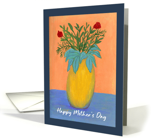 Happy Mother's Day General Red Flowers Floral Botanical... (1825576)