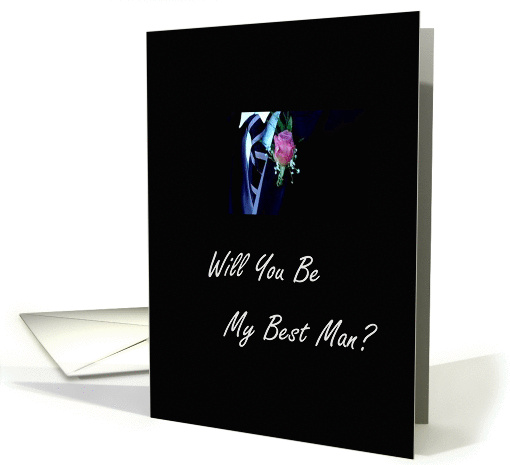 Best Man Brother - Request card (381179)