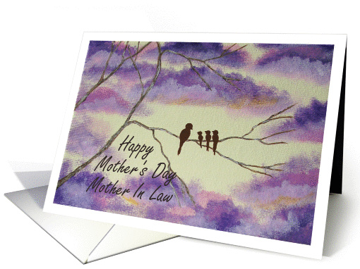 Mother In Law - Mother's Day card (383654)