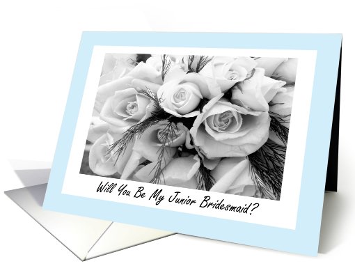 Be My Junior Bridesmaid? Wedding Request Invitation card (397110)