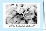Be My Junior Bridesmaid? Wedding Request Invitation card