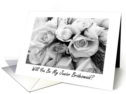 Be My Junior Bridesmaid? Wedding Request Invitation card (397120)