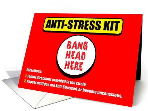 Anti-Stress card (367921)