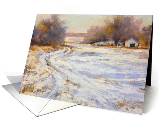 Custer County Winter card (1408216)