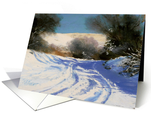 Winter White card (886252)