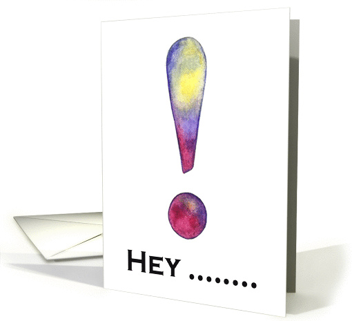 Hey - Thinking of You card (761349)