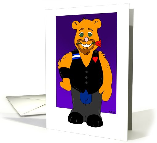 Husbear: Gay Romance card (382936)