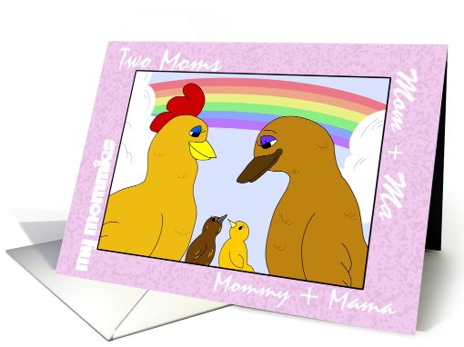 Mommies Day: Lesbian Mother's Day card (413978)