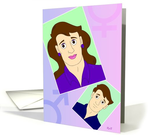 Trans Woman 1 card (435602)