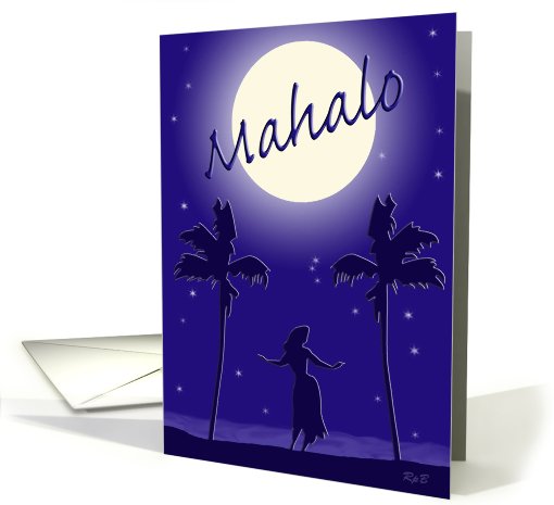 Midnight Mahalo card (446859)