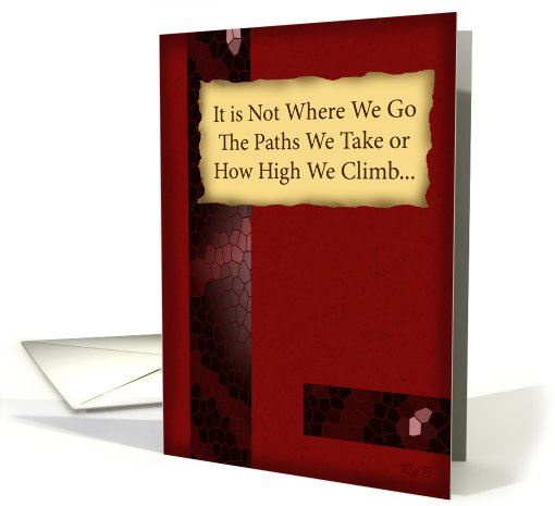 How High We Climb card (471072)