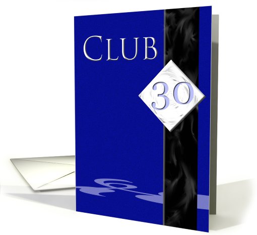 Club 30 Blue card (476394)