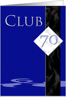 Club 70 Blue card