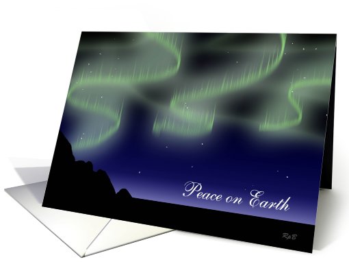 Northern Lights card (477924)