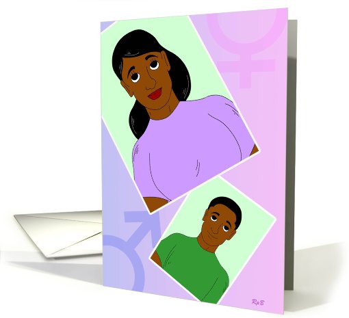 Trans Woman 2 card (479150)