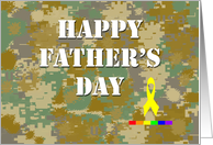 Happy Father’s Day: Military Rainbow card