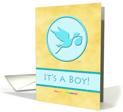 Gay Parents: It's A Boy card (899776)