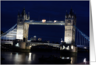 Tower Bridge, London card