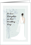 Congratulations to Our Daughter on her Wedding Day card