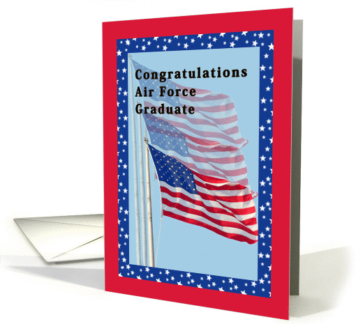 Congratulations Air Force Graduate card (1391292)