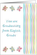 Congratulations on 8th Grade Graduation card