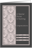 Retirement Congratulations for a Nurse card