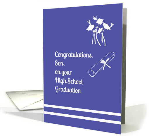 High School Graduation for Son card (1557204)