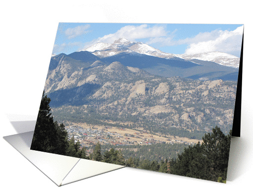 Estes Park, Colorado card (535517)