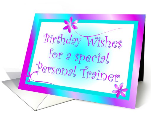 Birthday - Personal Trainer card (474301)