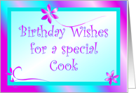 Birthday - Cook card