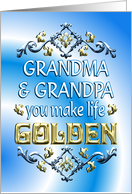 Grandparents Day Grandma and Grandpa card