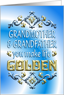 Grandparents Day Grandmother and Grandfather card