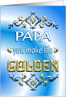 Grandparents Day Papa card