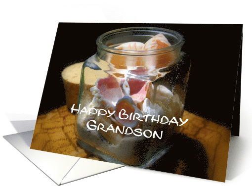 Grandson Happy Birthday Money Enclosed card (434898)