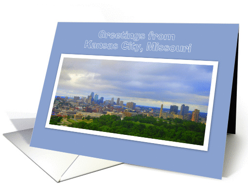 Greetings from Kansas City, Missouri - Blank card (459983)